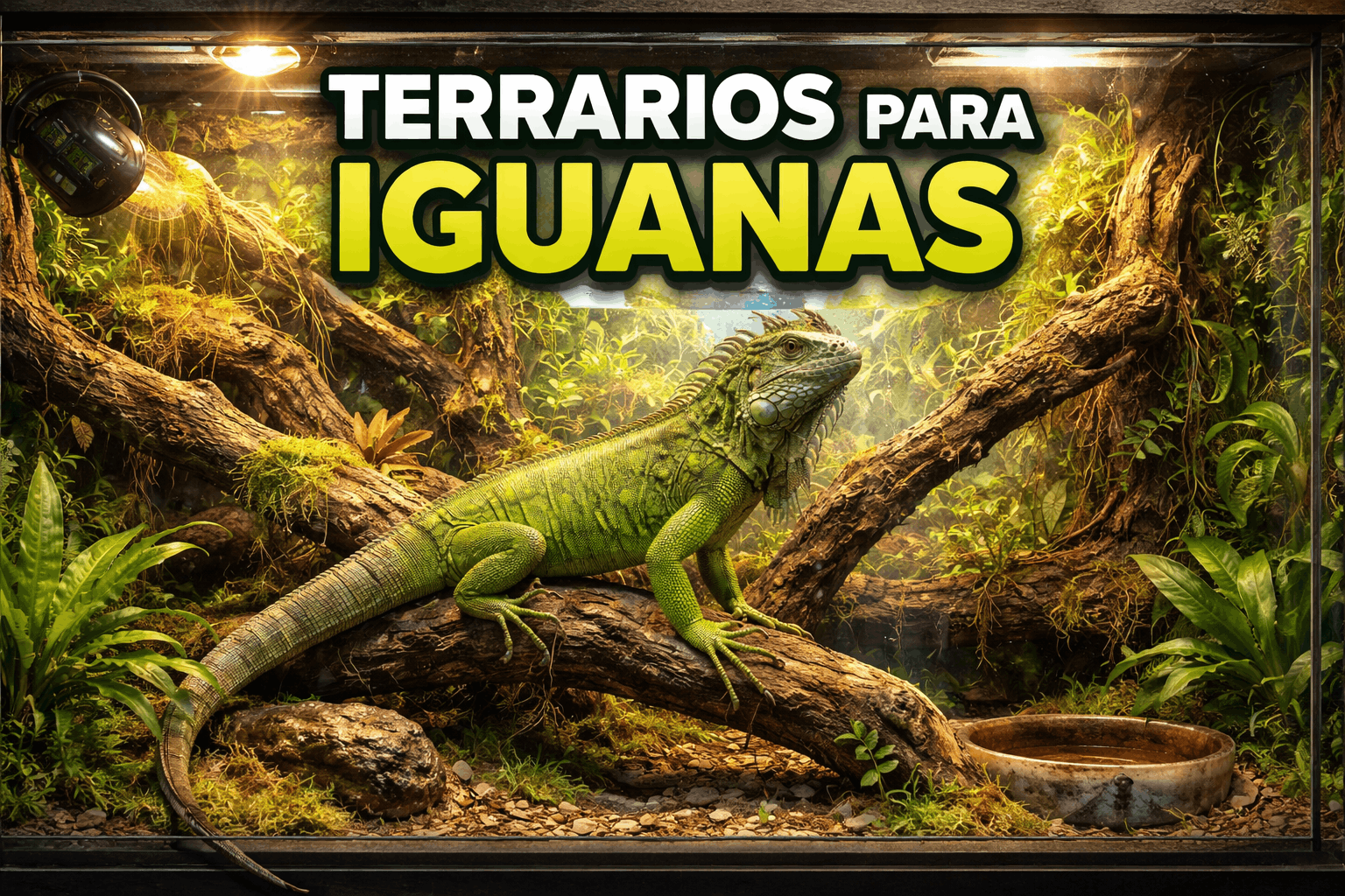 terrarios para iguanas
